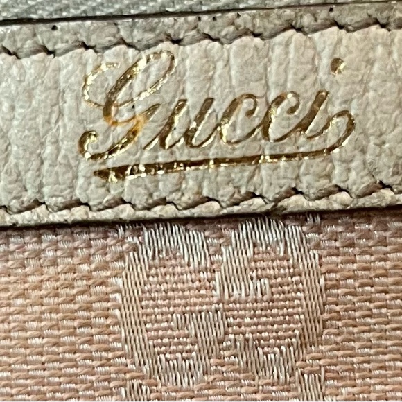 Gucci Pink Canvas Abbey Boston - Picture 5 of 15